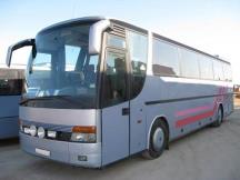 Autobusu noma Setra 44 49 50 55 sēdvietas