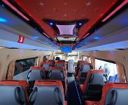 Mikroautobusa Mercedes Sprinter noma 14 17 19 20 sēdvietas