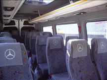 Mercedes Benz Sprinter mikroautobuss 15 16 17 18 sēdvietas